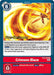 Crimson Blaze (#BT8-097 U) (New Awakening Pre-Release Cards) Near Mint Foil