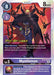 Myotismon (#BT8-080 R) (New Awakening Pre-Release Cards)
