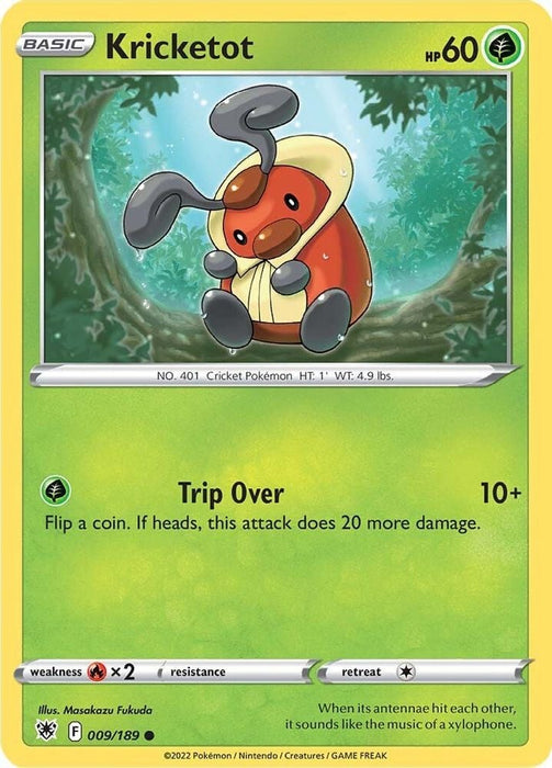 Kricketot (#009/189) (SWSH10: Astral Radiance)