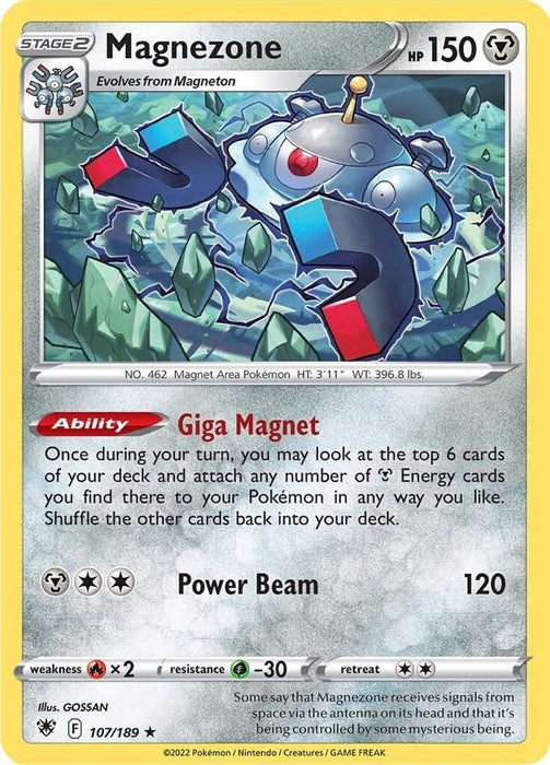 Magnezone (#107/189) (SWSH10: Astral Radiance)