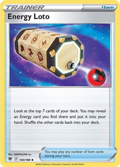 Energy Loto (#140/189) (SWSH10: Astral Radiance)