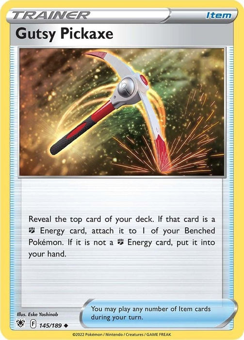 Gutsy Pickaxe (#145/189) (SWSH10: Astral Radiance)