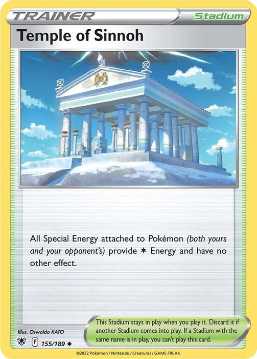 Temple of Sinnoh (#155/189) (SWSH10: Astral Radiance)