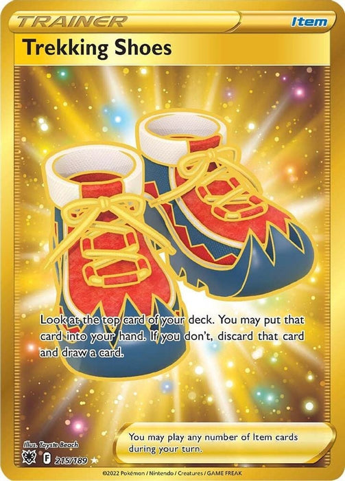 Trekking Shoes (Secret) (#215/189) (SWSH10: Astral Radiance)