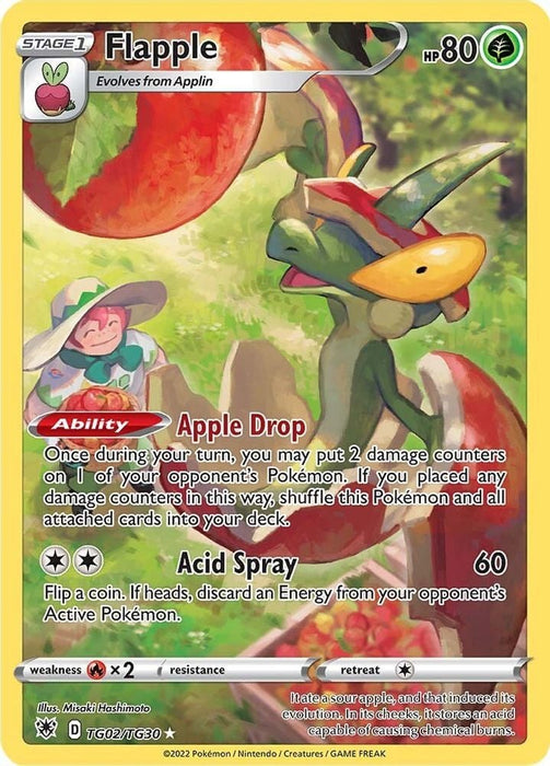 Flapple (#TG02/TG30) (SWSH10: Astral Radiance Trainer Gallery)