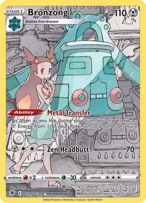 Bronzong (#TG11/TG30) (SWSH10: Astral Radiance Trainer Gallery)