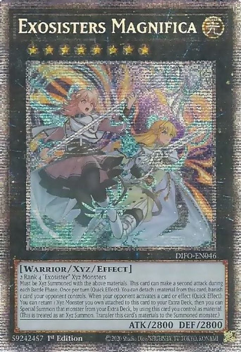 Exosisters Magnifica Starlight Rare (#DIFO-EN046) (Dimension Force) Near Mint 1st Edition