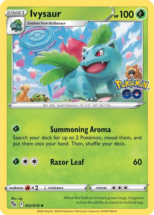 Ivysaur (#002/078) (Pokemon GO)