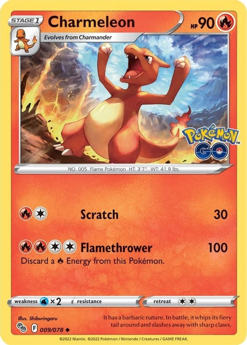 Charmeleon (#009/078) (Pokemon GO)