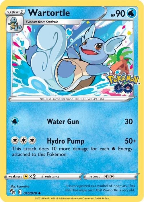 Wartortle (#016/078) (Pokemon GO)
