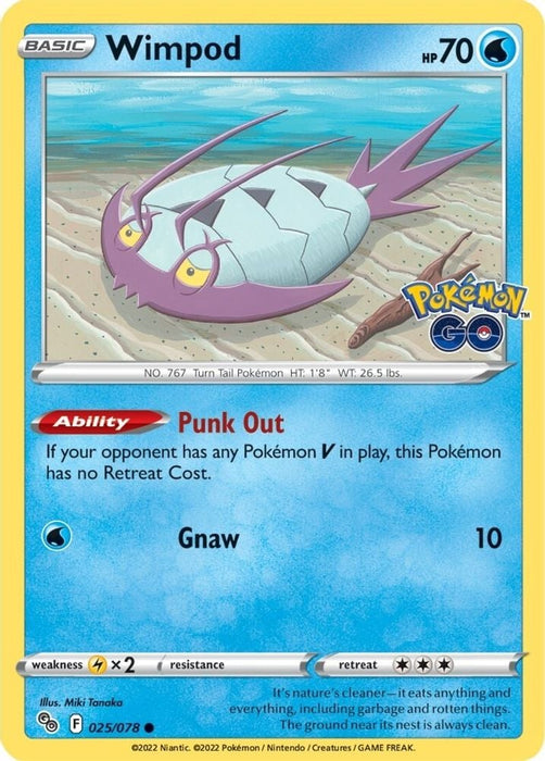 Wimpod (#025/078) (Pokemon GO)