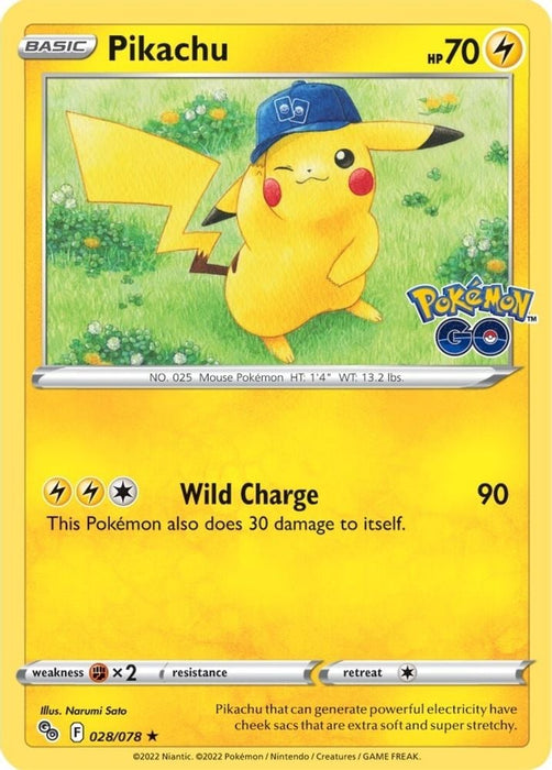 Pikachu 28 (#028/078) (Pokemon GO)