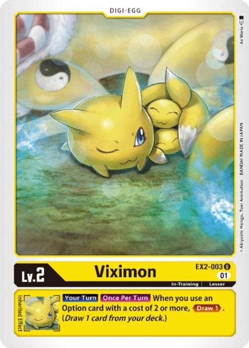 Image for Viximon (EX2-003 U) - Digimon Card Game