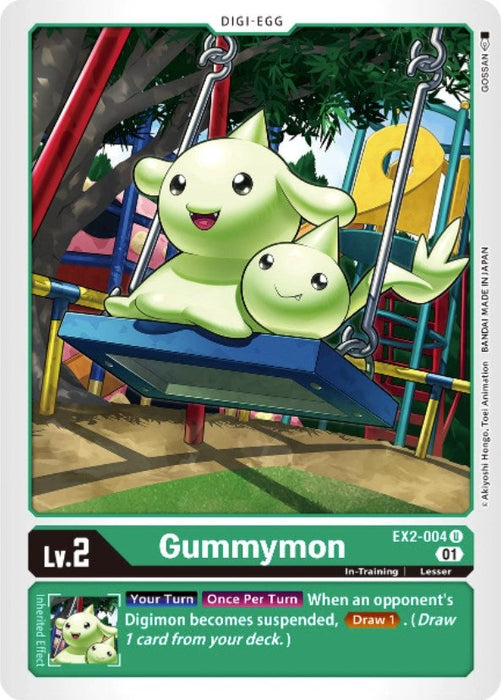 Image for Gummymon (EX2-004 U) - Digimon Card Game