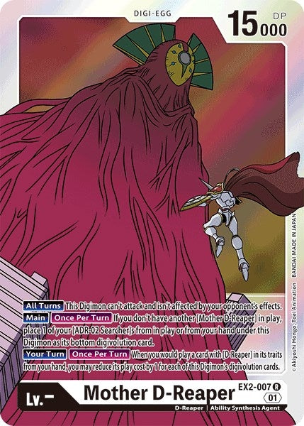 Image for Mother D-Reaper (EX2-007 R) - Digimon Card Game