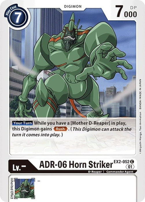ADR-06 Horn Striker (#EX2-052 C) (Digital Hazard) Near Mint
