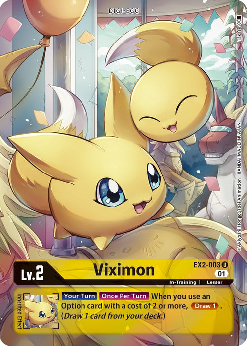Image for Viximon (Alternate Art) (EX2-003 U) - Digimon Card Game