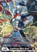 Justimon Blitz Arm (Alternate Art) (#EX2-038 SR) (Digital Hazard) Near Mint Foil