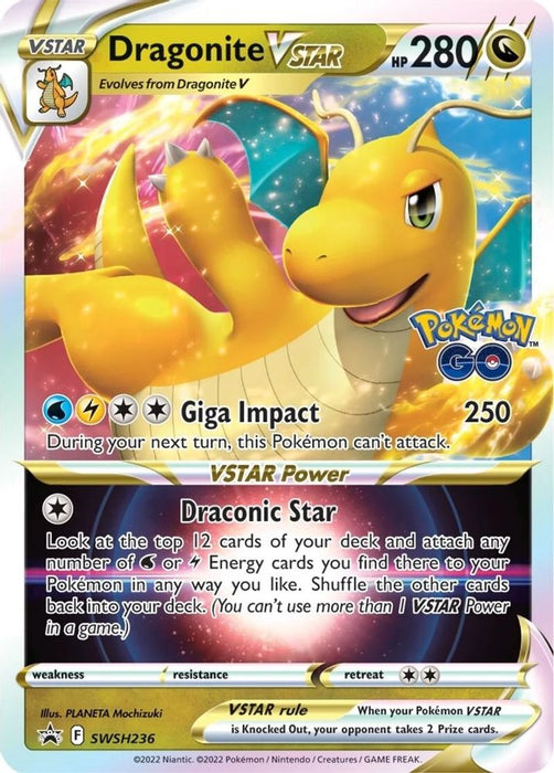 Dragonite VSTAR - SWSH236 (#SWSH236) (SWSH: Sword & Shield Promo Cards) Near Mint Holofoil