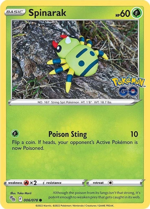 Spinarak (#006/078) (Pokemon GO)