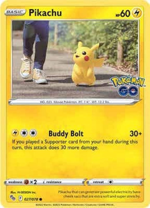 Pikachu 27 (#027/078) (Pokemon GO)