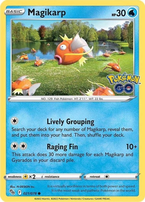 Magikarp (#021/078) (Pokemon GO)