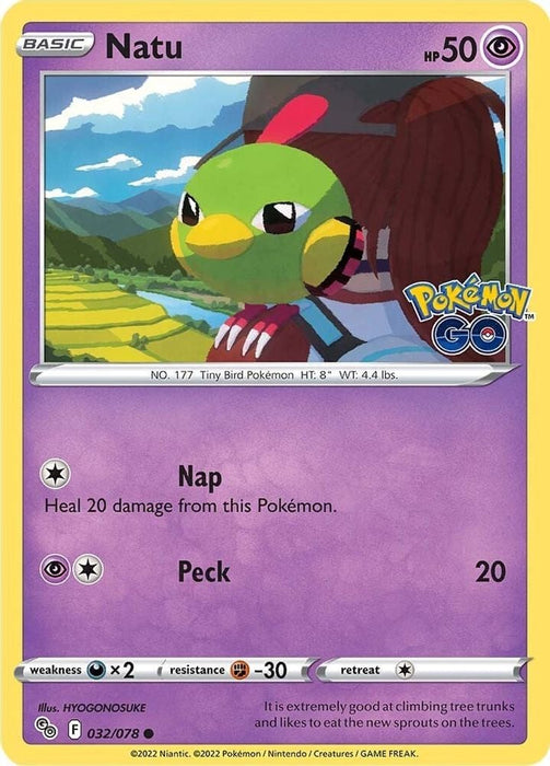 Natu (#032/078) (Pokemon GO)