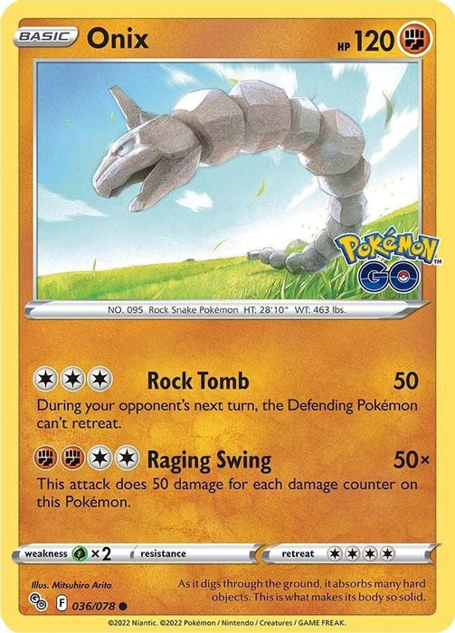Onix (#036/078) (Pokemon GO)