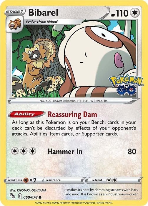 Bibarel (#060/078) (Pokemon GO)