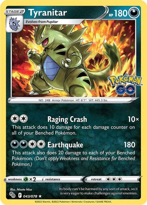Tyranitar (#043/078) (Pokemon GO)
