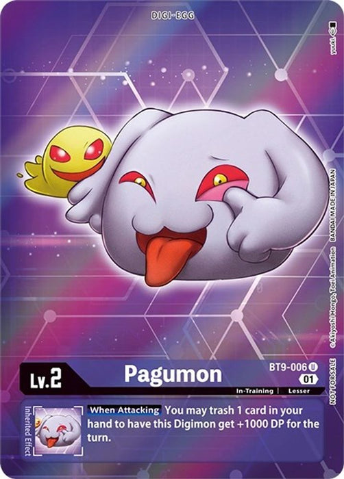 Pagumon (Box Topper) (#BT9-006 U) (X Record) Near Mint Foil