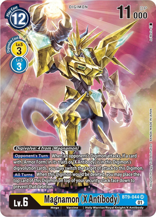 Image for Magnamon (X Antibody) (Alternate Art) (BT9-044 SR) - Digimon Card Game