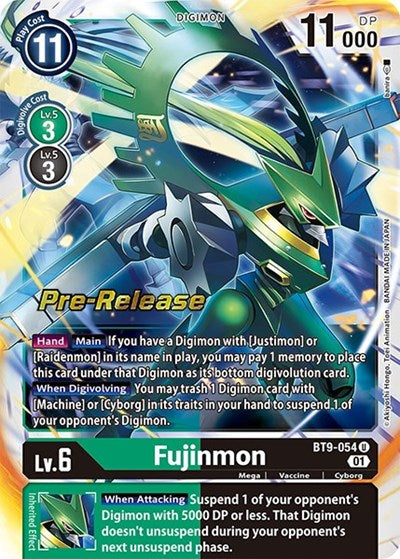 Fujinmon (#BT9-054 U) (X Record Pre-Release Cards)