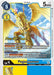 Pegasusmon (#BT9-038 U) (X Record Pre-Release Cards) Near Mint Foil