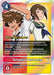 Tai Kamiya & Kari Kamiya (#BT9-084 R) (X Record Pre-Release Cards) Near Mint Foil