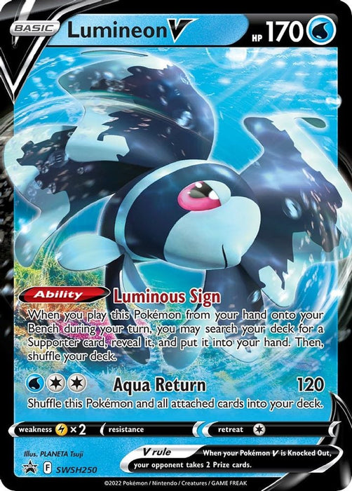 Lumineon V - SWSH250 (#SWSH250) (SWSH: Sword & Shield Promo Cards)