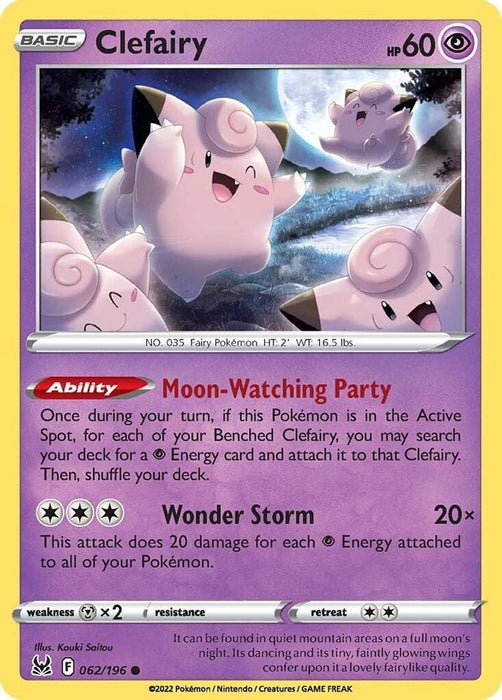 Clefairy (#062/196) (SWSH11: Lost Origin)
