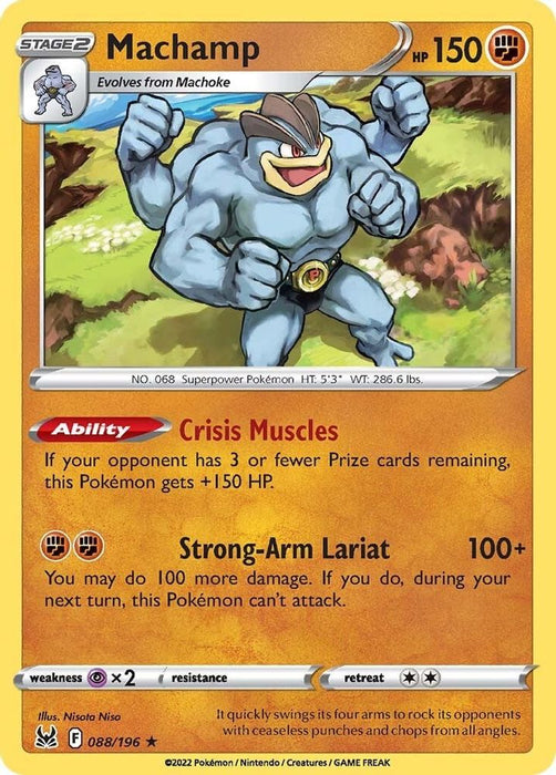Machamp (#088/196) (SWSH11: Lost Origin)