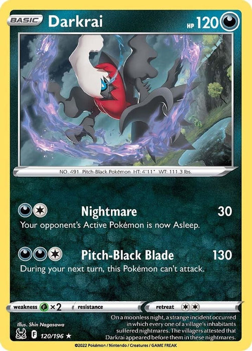 Darkrai (#120/196) (SWSH11: Lost Origin)