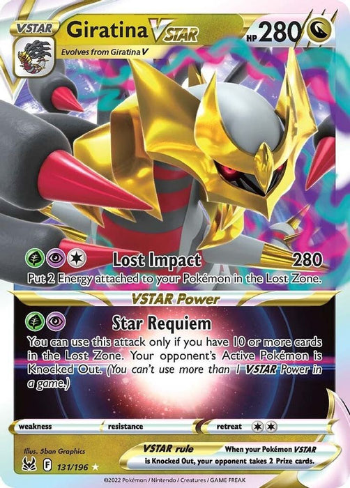Giratina VSTAR (#131/196) (SWSH11: Lost Origin) Near Mint Holofoil