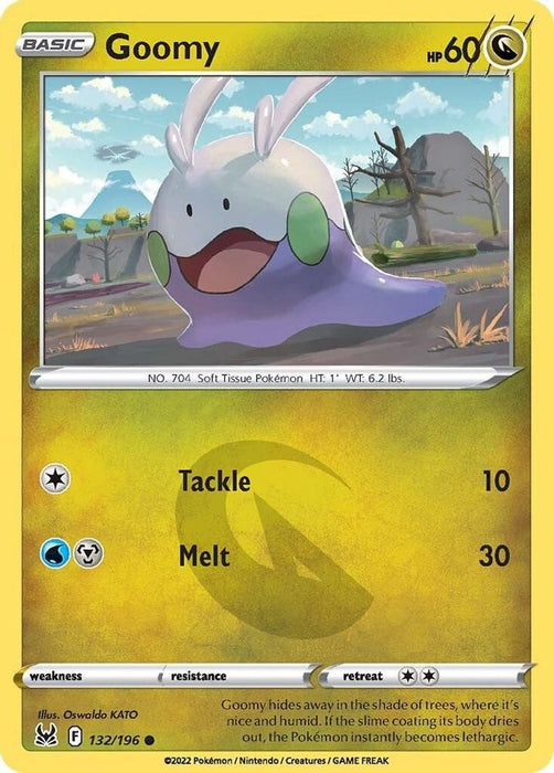 Goomy (#132/196) (SWSH11: Lost Origin) Near Mint Reverse Holofoil