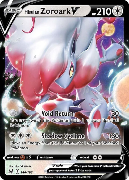 Hisuian Zoroark V (#146/196) (SWSH11: Lost Origin)