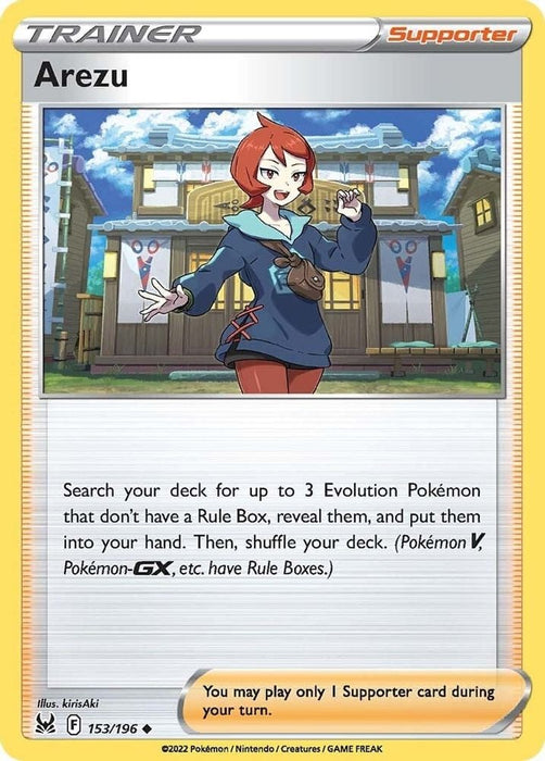 Arezu (#153/196) (SWSH11: Lost Origin)