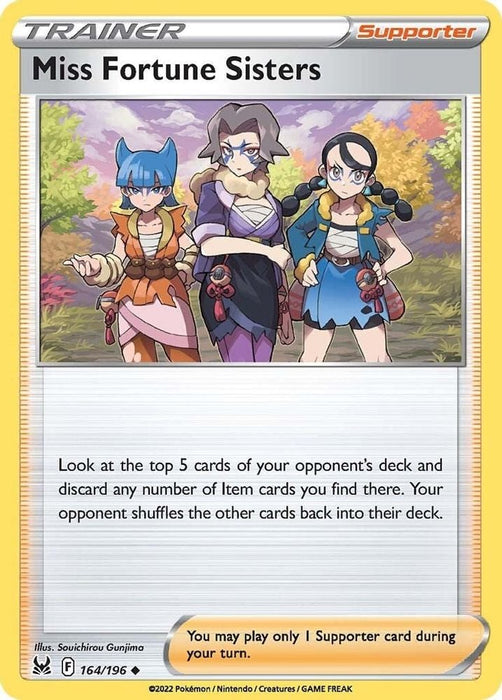 Miss Fortune Sisters (#164/196) (SWSH11: Lost Origin)