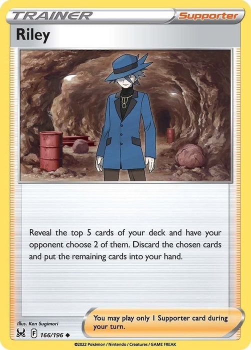 Riley (#166/196) (SWSH11: Lost Origin)