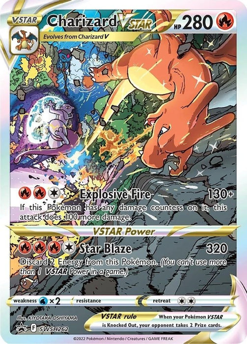 Charizard VSTAR - SWSH262 (#SWSH262) (SWSH: Sword & Shield Promo Cards) Lightly Played Holofoil