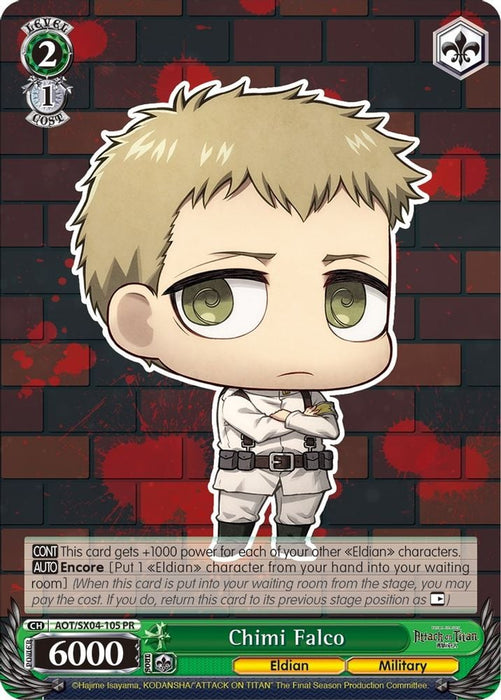 Chimi Falco (#AOT/SX04-105 PR) (Attack On Titan: Final Season) Near Mint