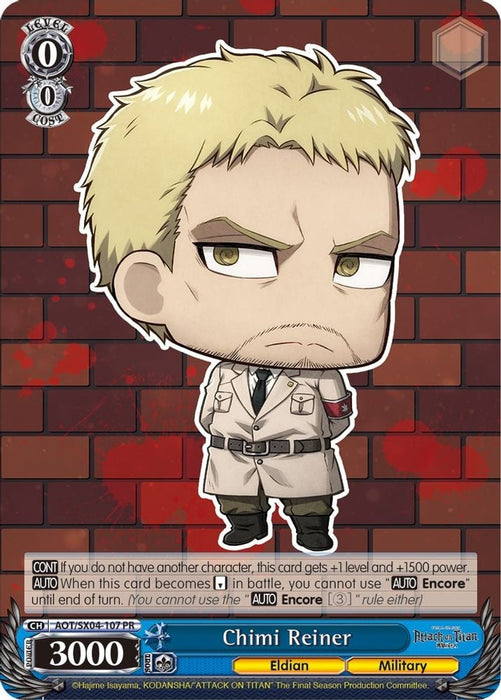 Chimi Reiner (#AOT/SX04-107 PR) (Attack On Titan: Final Season) Near Mint