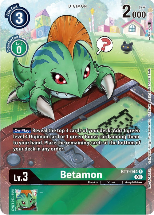 Image for Betamon (25th Special Memorial Pack) (BT7-044 R) - Digimon Card Game