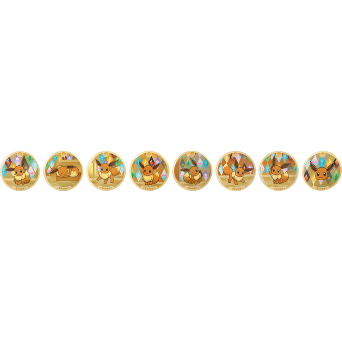 Pokemon Shanghai - Eevee Evolutions Button Badge Collection